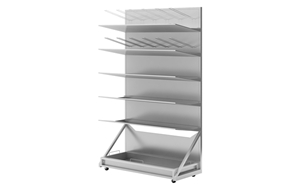 SS Bed Pan Shelf