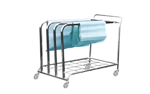 SS Paper Dispensing Trolley B