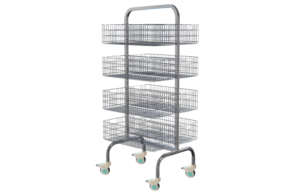 SS Transport Basket Trolley B