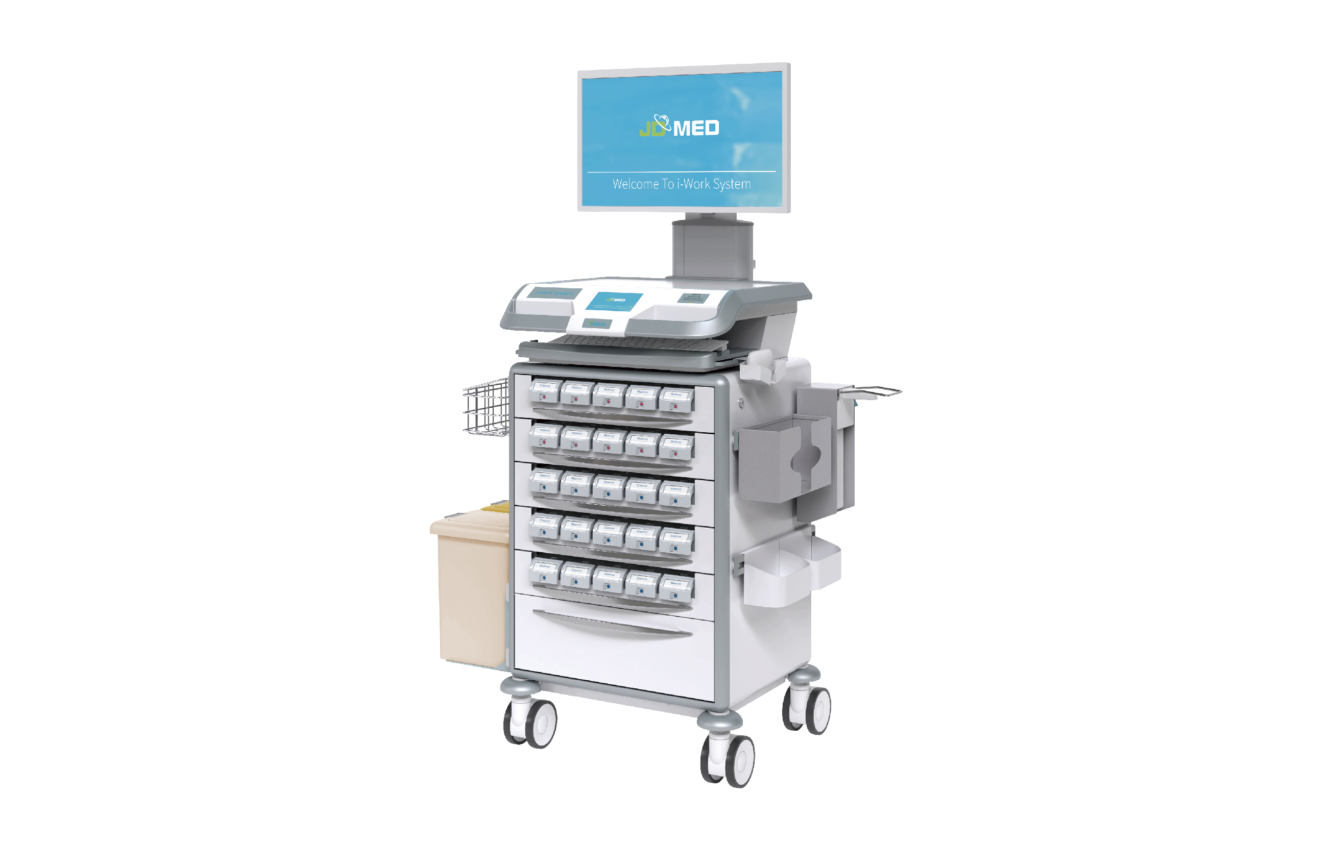 I-WORK Nurse Workstation Trolley JDECF383C